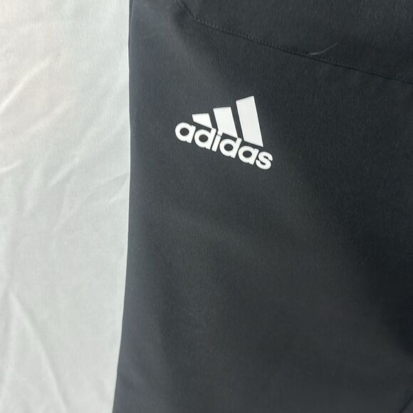 Adidas black track pants size large new without tags - Picture 2 of 8